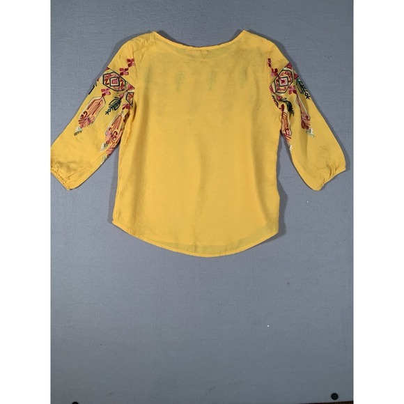 Ana & Rose  Blouse‎ Womens Medium Floral Embroidery Boho Hippie - Picture 8 of 8